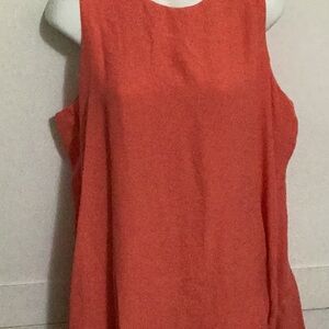 Sleeveless Coral Sleeveless Top Fever size XL